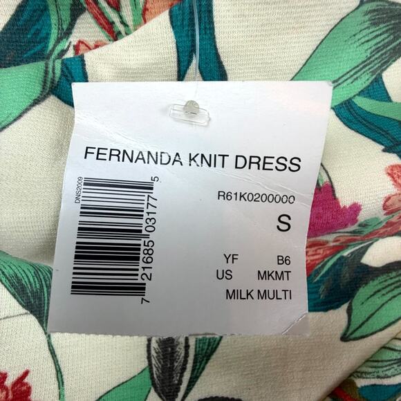 Guess Fernanda Knit Dress Women Small Garden Party Romantic 50s Inspired Picnic - Picture 6 of 8